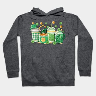 St Patrick's Day Coffee Mugs, Iced Coffee Lover Hoodie